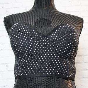Polkadot Crop Top/Bra